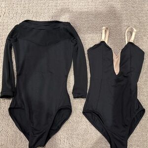 Set of 2 So Danca Leotards (Paolina and Lory) Child Size M